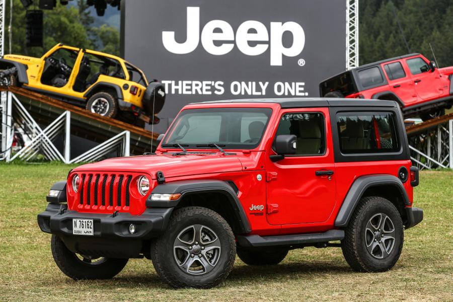  Jeep Wrangler Sport (JL) 2018 года  (UAE) (фото 5 из 9)